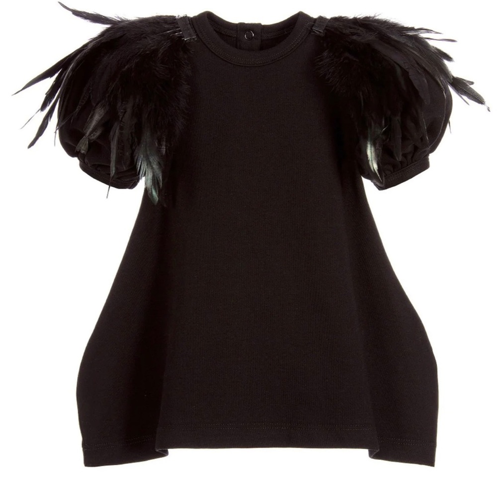 Tiny Universe Cotton Feather Dress 12m